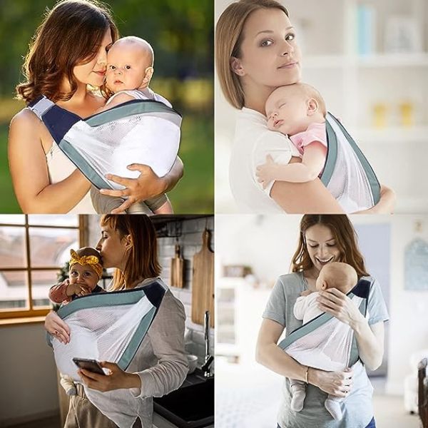 Prozračna mrežasta nosiljka za bebe