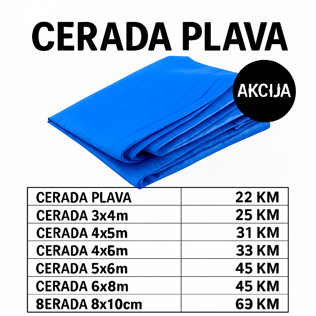 Cerada Plava
