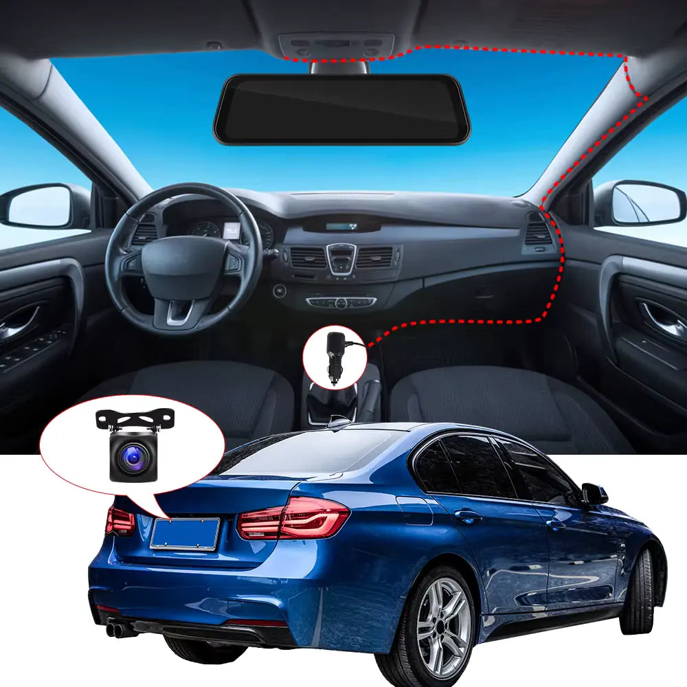 Retrovizor + Parking Kamera Full HD